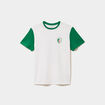 T-shirt maillot de football Alg&eacute;rie blanc mixte