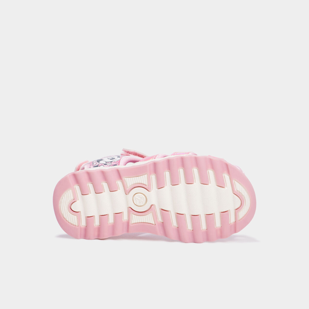 Sandales à scratchs Minnie rose fille