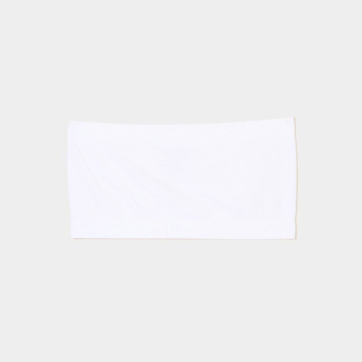 Lot 2 bandeaux coton sans armatures blanc femme
