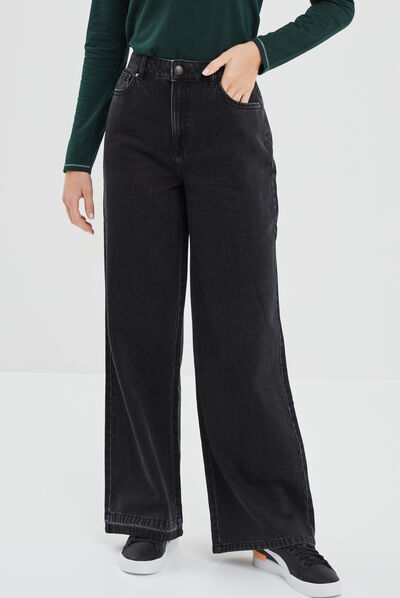 Jeans flare Liberto noir femme