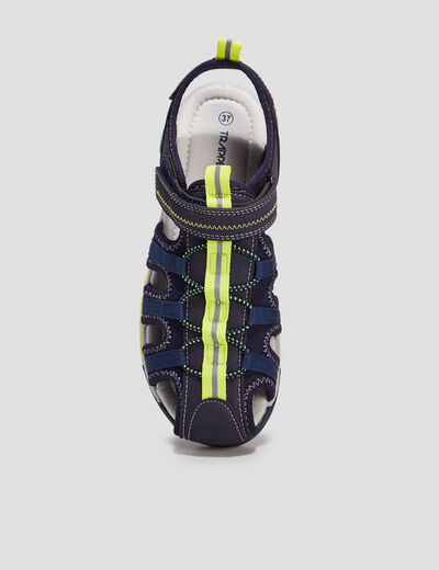 Sandales Trappeur bleu marine garçon