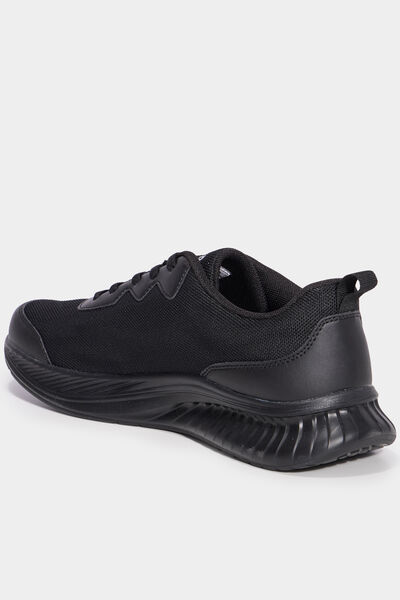 Baskets running noir homme