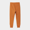 Pantalon de jogging taille élastiquée marron cognac garçon