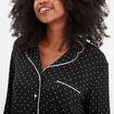 Ensemble pyjama 2 pièces noir femme