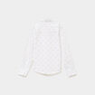 Chemise droite &agrave; manches longues blanc gar&ccedil;on