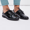 Derbies vernies noir femme