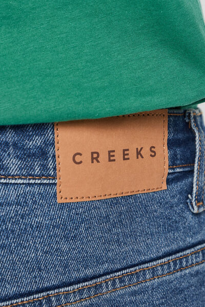 Jeans droit denim stone homme
