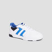 Tennis basses à lacets blanc homme