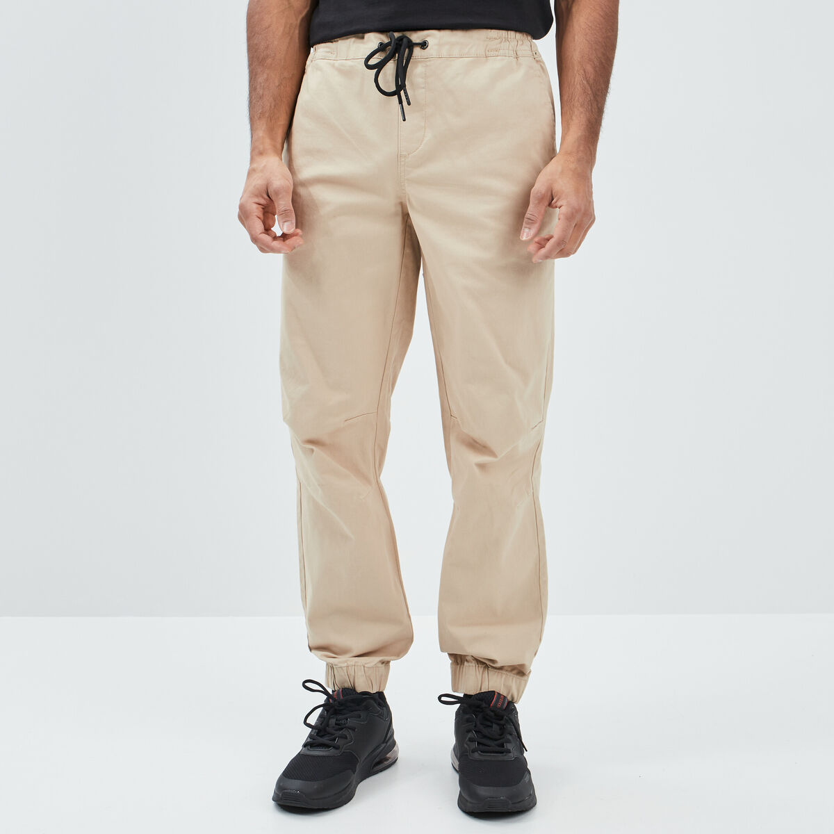 Pantalon jogpant sable homme
