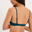 Haut de maillot de bain push up armatur&eacute; bleu p&eacute;trole femme