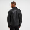 Veste biker simili cuir noir homme