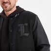 Veste teddy manches longues Liberto noir homme