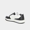 Tennis basses &agrave; lacets blanc homme