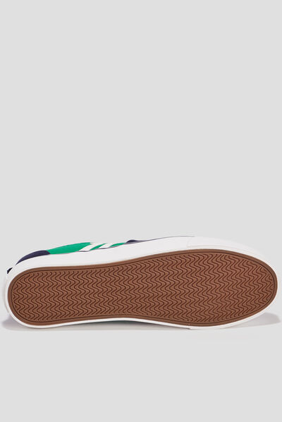 Tennis en toile à lacets Creeks multicolore homme
