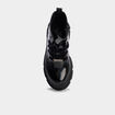 Boots effet holographique Mercredi noir fille