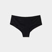 Shorty coton majoritaire avec dentelle noir femme grande taille