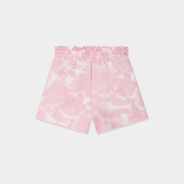 Short jogging slouchy blanc fille
