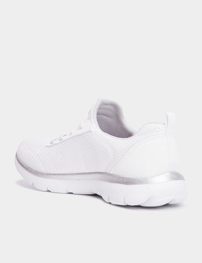 Baskets running Skechers Pure Genius blanc femme
