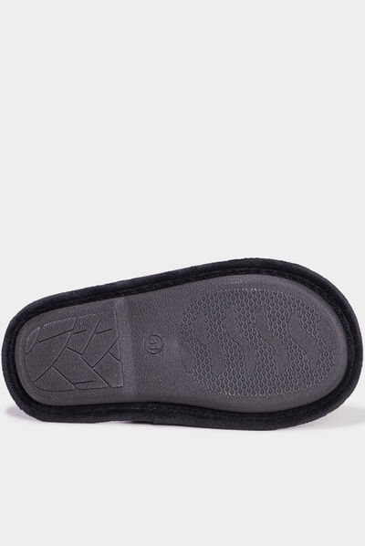 Chaussons mules Pokémon Pikachu noir garçon