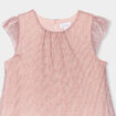 Ensemble de f&ecirc;tes robe et collants rose clair b&eacute;b&eacute; fille