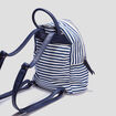 Sac à dos bleu marine femme