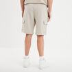 Bermuda de jogging avec poches côtés gris clair homme