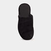 Chaussons mules noir homme