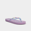 Tongs d&eacute;tails fantaisie rose fille