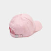 Casquette brod&eacute;e coton rose femme