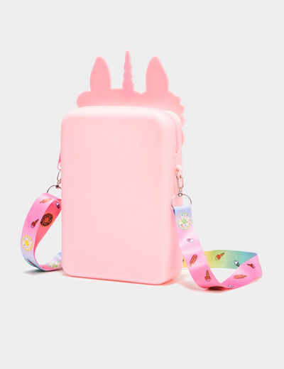 Sacoche fantaisie licorne multicolore fille