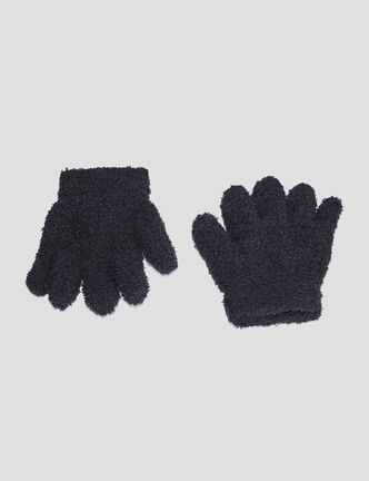 Gants noir fille