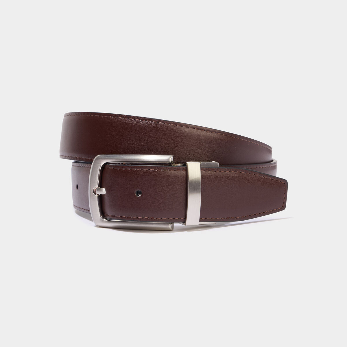 Ceinture r&eacute;versible noir homme