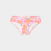 Bas de maillot de bain shorty orange femme