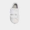Tennis basses à scratchs en cuir Puma blanc bébé garçon