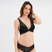 Soutien-gorge foulard dentelle noir femme