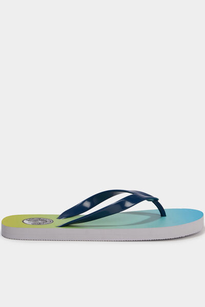 Tongs bleu homme
