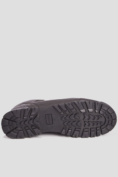 Bottines lacées Creeks noir homme