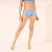 Bas de maillot de bain shorty bleu clair femme