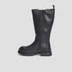 Bottes crant&eacute;es noir fille