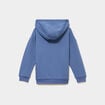 Sweat hoodie doubl&eacute; &agrave; capuche oversize bleu gar&ccedil;on