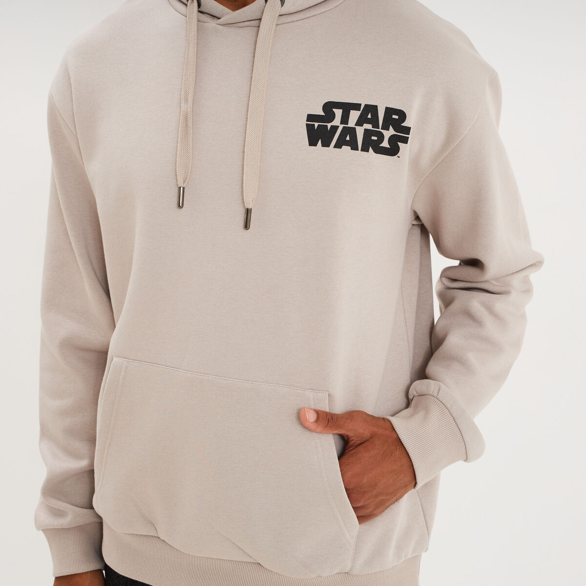 Sweat hoodie 1 poche Star Wars sable homme