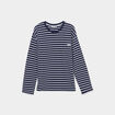 T-shirt manches longues Creeks bleu marine femme