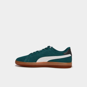 tennis basses a lacets en cuir puma vert homme Tennis basses à lacets en cuir Puma vert homme