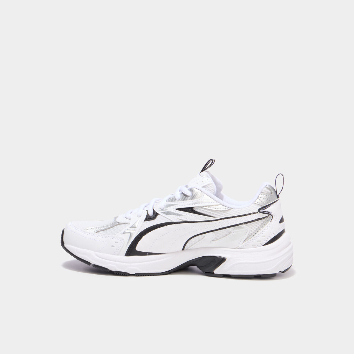 Baskets running lacets Puma Milenio Tech blanc femme