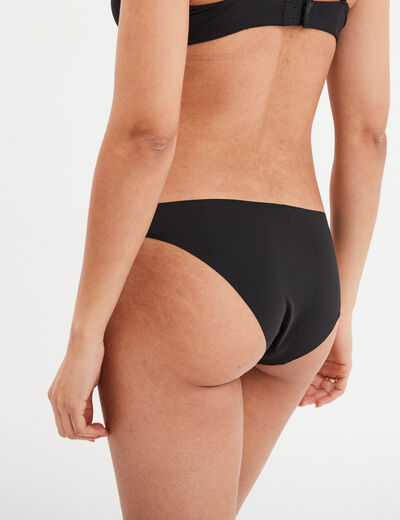 Culotte sans couture noir femme