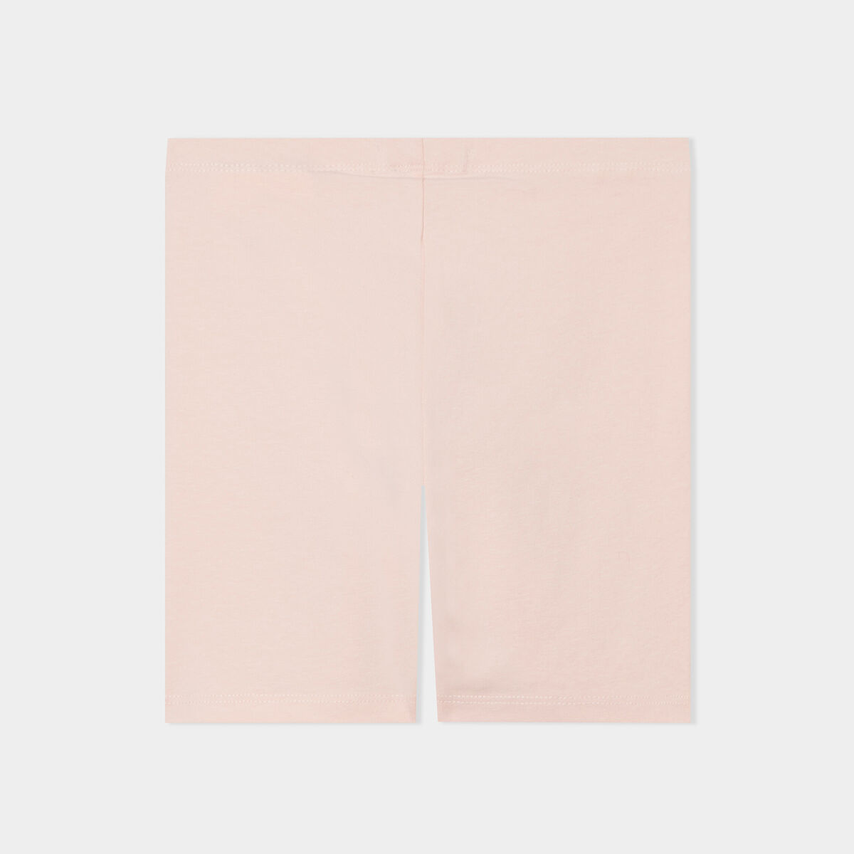 Lot de 2 shorts leggings coton rose clair fille