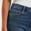 Jeans regular 5 poches coton denim dirty femme