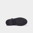Boots chelsea plates noir fille