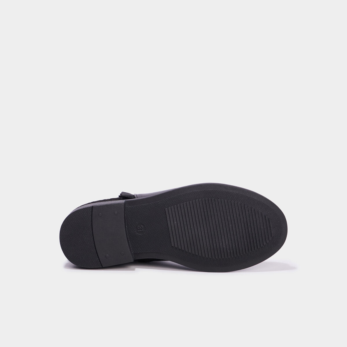Boots chelsea plates noir fille