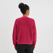 Gilet col en V avec 3 boutons rose framboise femme